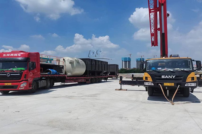 土壤淋洗設(shè)備安裝現(xiàn)場 土壤淋洗設(shè)備安裝現(xiàn)場