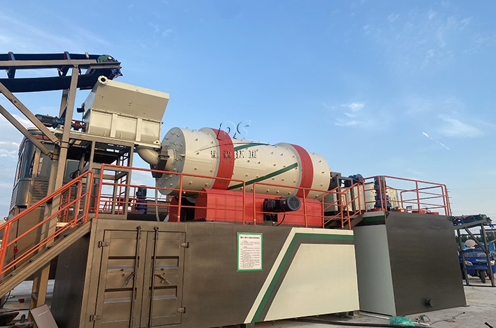 土壤淋洗設備運行現場 土壤淋洗設備運行現場