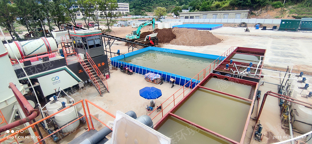 寧波某土壤淋洗修復(fù)項(xiàng)目