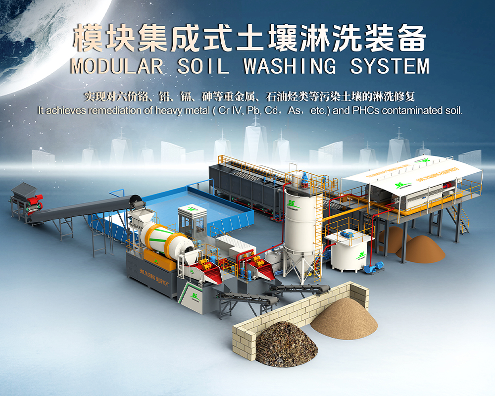 德森模塊化集成式土壤淋洗設(shè)備