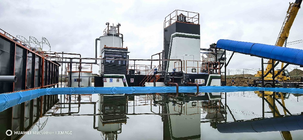 淋洗修復(fù)現(xiàn)場